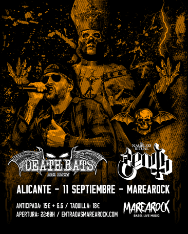 alt_im: DEATHBATS (Tributo a Avenged Sevenfold) + ZENITH (Tributo a Ghost)