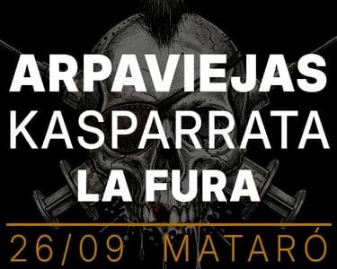 alt_im: Arpaviejas + Kasparrata (gira 30 anys) + La Fura